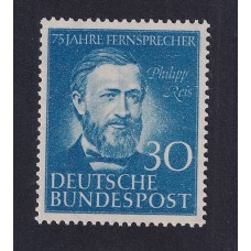 ALEMANIA OCCIDENTAL 1952 Yv 46 ESTAMPILLA COMPLETA NUEVA MINT 60 €